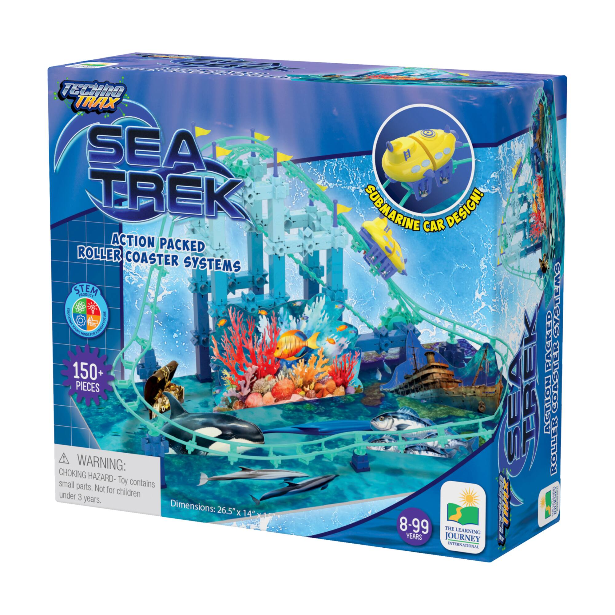 Techno Trax - Sea Trek: 150+ Pcs